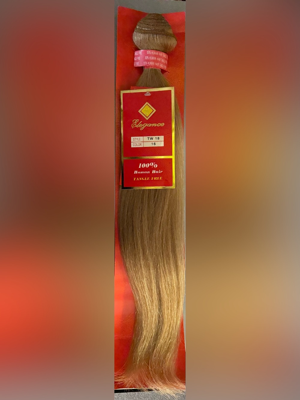 Elegance. 100% human hair. Straight.